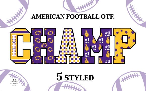 A Font That Plays: Understanding American Football 5 Balls
