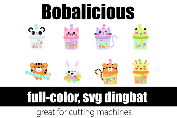 Bobalicious: A Modern Display Font for Food and Brand Design