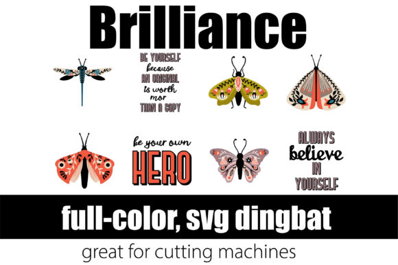 Brilliance: A Full-Color SVG Font for Bold Visual Impact