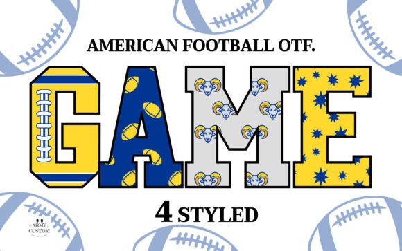 Capturing Gridiron Glory: The American Football Rams Aesthetic