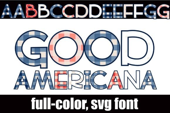 Good Americana: A Full-Color Font for Authentic Branding