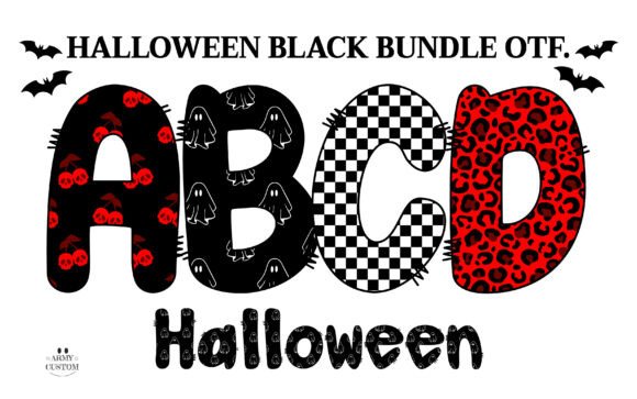 Halloweenblack Cherryskull: A Bold Color Font for Edgy Designs
