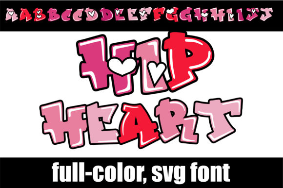 Hip Heart: A Bold Blend of Graffiti and Color