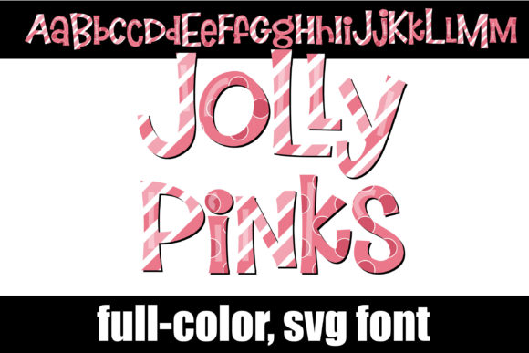 Jolly Pinks: A Whimsical Display Font for Creative Brands