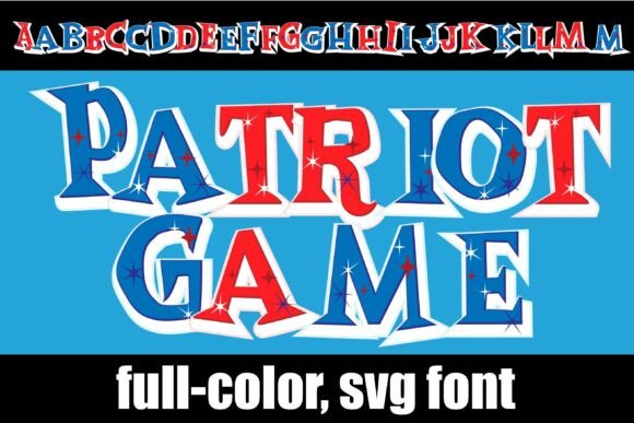 Patriot Games: A Playful Serif for Bold American Designs