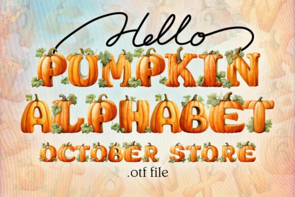 Pumpkin Regular: Your Go-To for Festive Fall Typography