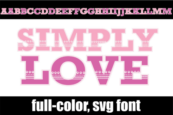 Simply Love: A Bold, Playful Slab Serif for Modern Designers