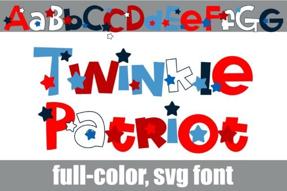 Twinkle Patriot: A Festive Font with Star-Powered Personality