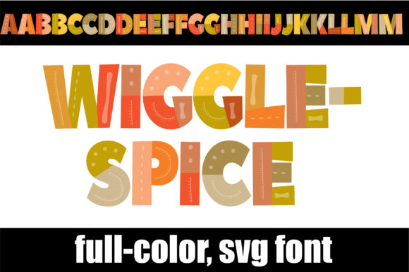 Wigglespice: A Playful Premium Font for Bold Brands